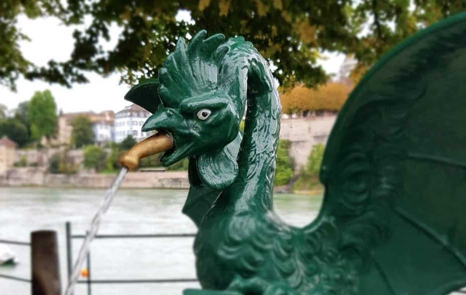 Basilisken – Brunnen am Rhein, Basel